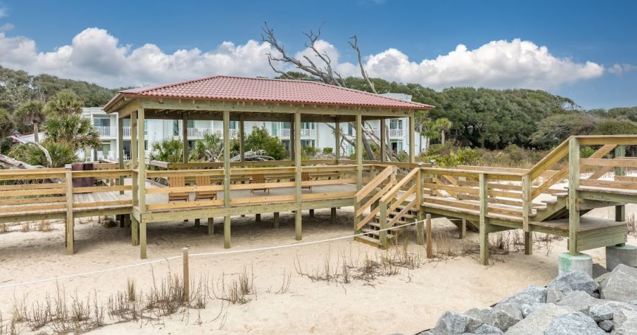 Beachside Gazebo at Villas by the Sea Resort, Jekyll Island